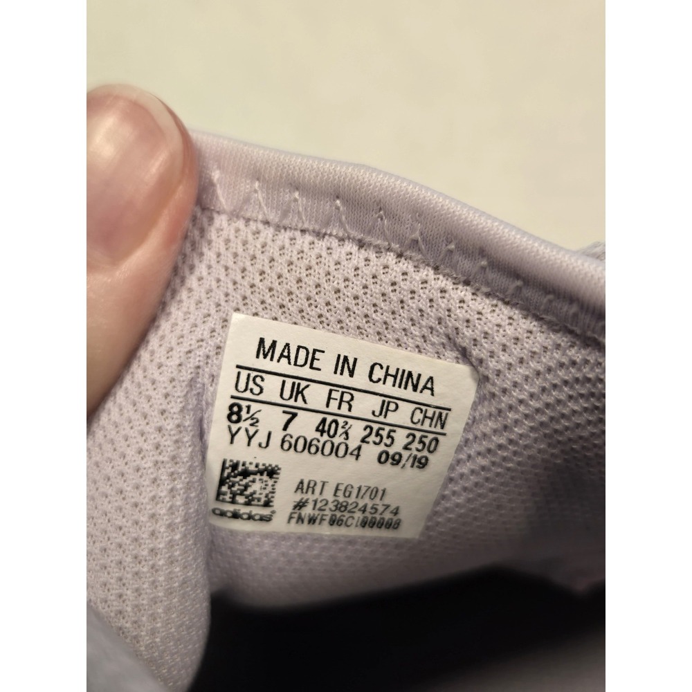 Adidas Adipower Weightlifting 2 EG1701 Shoes Purple Sneaker Lace-Up - Picture 6 of 7